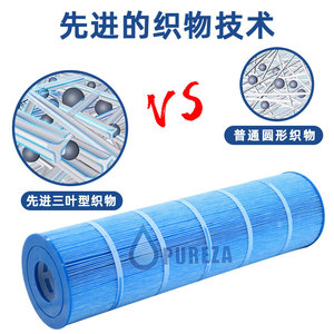 Cartucho de filtro para piscina Pureza C 8417 con núcleo de papel para purificador de agua de piscinas elevadas, pieza de repuesto P23002 - Product Image 5