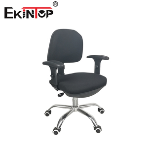 Silla Plegable para Oficina, Conferencias y Capacitación, con Respaldo de Malla y Asiento de Tela - Product Image 3
