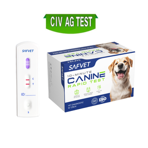 Safvetインフルエンザ検査犬インフルエンザ-A-迅速検査抗原急速検査Civ Ag Teste De Rapido診断キット - Product Image 1