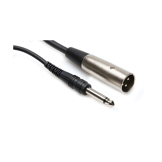 6.35 Mono to XLR 3 Pin Male Cable Microphone Cable Pro-Audio