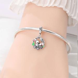 <span class=keywords><strong>Nuevo</strong></span> Set <span class=keywords><strong>de</strong></span> Dijes Esmaltados <span class=keywords><strong>de</strong></span> Plantas e Insectos 2026: Lirio <span class=keywords><strong>de</strong></span> los Valles, Rana, Mariquita para DIY en Pulseras Europeas al por Mayor - Product Image 4