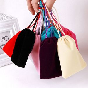 ถุงของขวัญกำมะหยี่รีไซเคิลพิมพ์ลายตามสั่ง สำหรับใส่ต่างหู นาฬิกา เครื่องประดับ - ดีไซน์ทันสมัย ขนาดปรับแต่งได้ - Product Image 5