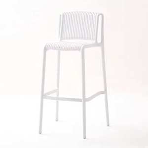 Hot Sale Modern Kitchen Counter Outdoor Athletic Club Sport OEM Colors Plastic Tall Bar <b>Chair</b> - Product Image 5