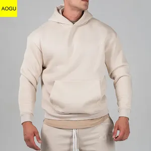 Wholesale 2 Piece Set Cotton Hoodies Jogging Sets Customized Men Tracksuits