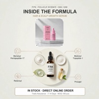 Sérum capillaire personnalisé au peptide liposomique PDRN, soin doux nourrissant pour le cuir chevelu, biotine, certifié GMPC, pour salon, OEM, marque privée, USA