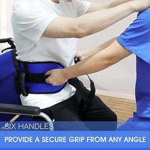 Vinylgait Band Custom Seniors Walking Assistance Device Gait Transfer Safety Patient Belt Leg Rehabilitation Therapy Supplies - Product Image 2