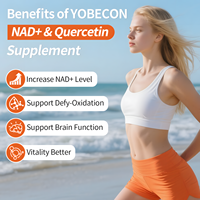 Suplemento Dietético OEM NAD+ 18000mg 60 Cápsulas, Antioxidante, Sin Cafeína, para Adultos, Control de Energía