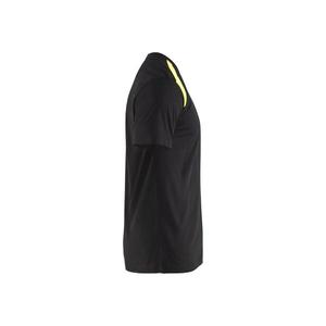 BLAKLADER - 337910429933XL T-shirt Noir/Jaune-EAN 7330509604595 T-SHIRTS DE TRAVAIL ET POLO - Product Image 4