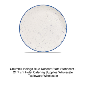 จานขนมหวานสีน้ำเงินอินดิโก้ 21.7 ซม. ชิร์ชเชล สโตนคาสท์ -12-Shbievp8 - Product Image 2