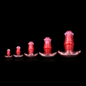 Vibrador Realista, Tapón Anal de Caballo, Enorme Tapón Anal, Masajeador de Próstata, Estimulador de Punto G para Hombres y Mujeres, Dildo de Fantasía, Dildo Monstruo, Juguetes Sexuales - Product Image 6