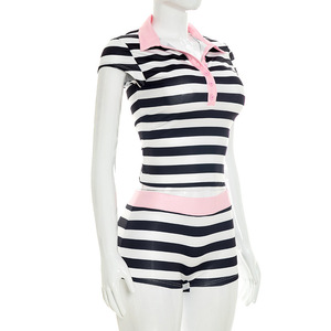 Completo Sportivo Casual 2 Pezzi con Stampa a Righe, Nuovo Design Trendy 2026 - Product Image 5