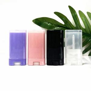 Sıcak satış boş dolum büküm up ABS PP Oval doğal <span class=keywords><strong>PCR</strong></span> sopa Deodorant konteyner 35g 35ml düz güneş koruyucu Bar krem tüpü - Product Image 5