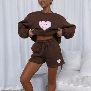 Vente en gros printemps jogging en velours à manches longues, costume pour dames africaines turquie designer velours femmes survêtements 2024/ - Product Image 5