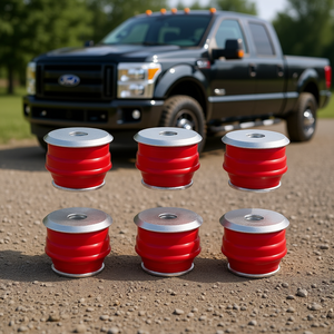 Kit de bagues de montage de carrosserie de camion, 60 pièces en caoutchouc rouge pour F250 F350 Super Duty 2008-2016, pièces de rechange - Product Image 2