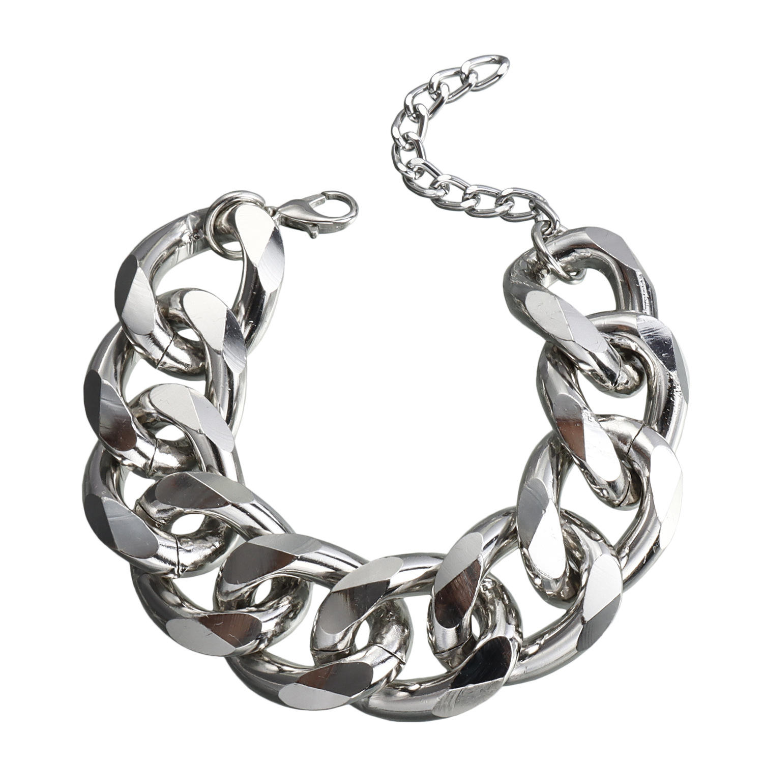 สร้อยข้อมือเหล็ก2สี