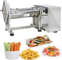 Machine à découper les frites et les chips de pommes de terre électriques de petite taille à haute capacité pour la vente au détail en supermarché, EVC-1