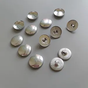 aluminum base material of fabric covered buttons