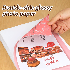 Papel Fotográfico Brillante A3, Papel para Impresora de Inyección de Tinta <span class=keywords><strong>A4</strong></span>, 300 g/m², Papel Fotográfico de Doble Cara, 250 g/m², Peso 230 g - Product Image 1