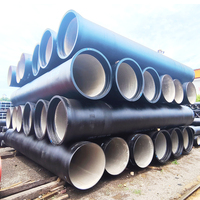 Tuyau en fonte ductile de haute qualité ISO 2531 DN500 DN150 DN300 K9, procédé de fonderie centrifuge