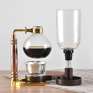 Cafetera de sifón de té de estilo japonés, máquina de café al vacío de vidrio, con filtro de sifón Espresso, nueva - Product Image 2