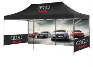 Portatile 10x10 10x15 10x20 grande baldacchino resistente Pop-Up pieghevole Gazebo tenda da parete con pareti laterali per il parcheggio dell'auto per feste all'aperto