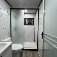 AU-Standard Doppelflügel-Erweiterbare Containerhaus mit Großem Balkon für Wohnzwecke Gästehaus Luxuriöses Vorgefertigtes Tiny Home