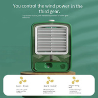 Ventilateur d'humidificateur portable rechargeable Recirculation d'air Chargement USB Conditionneur pulvérisable Mini ventilateur de refroidissement
