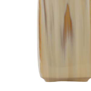 Vaso Decorativo in Ceramica Smaltata Bicolore, Vaso Scultoreo per Fiori, per Soggiorno, Cucina, Camera da Letto, Arredamento Casa - Product Image 5