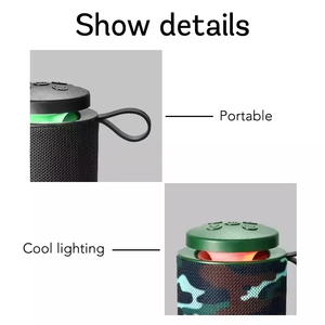 2024 Nuevo gadget creativo de negocios S112 10W potencia BT último altavoz inalámbrico de tela - Product Image 2