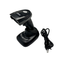 LONVILL Scanner de codes-barres sans fil portable à détection intelligente avec base de charge, capacité de stockage ultra-grande de 80 000 codes