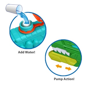 ปืนฉีดน้ำไดโนเสาร์สำหรับเด็กขนาด750มล. ปืนพ่นน้ำสำหรับเล่นเกมยิงกลางแจ้งในฤดูร้อน - Product Image 4