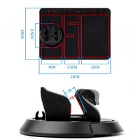 Accessoire de voiture exquis 4-en-1 support de montage de téléphone portable nouveau support de téléphone portable Portable de conception