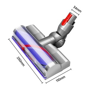 Tête de brosse à entraînement direct tête de nettoyage de tête de moteur à dégagement rapide adaptée aux pièces de rechange d'<span class=keywords><strong>aspirateur</strong></span> Dysons V7 / V8 / <span class=keywords><strong>V10</strong></span> /V11 / V15 - Product Image 5
