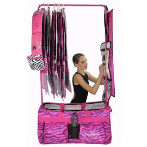 Free sample Lightweight Travel <b>Bag</b> with <b>Rolling</b> Garment <b>Duffle</b> for Costumes, Polyester Dance <b>Bag</b>, and Handy Garment Rack - Product Image 5