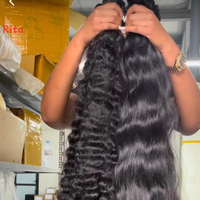 Cheveux bouclés indiens bruts non traités, extensions de cheveux humains bouclés birmans et vietnamiens en gros pour salons de coiffure, pour femmes noires