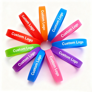 Bracelets en caoutchouc à motifs imprimés uniques pour projets souvenirs, bracelets en silicone - Product Image 2
