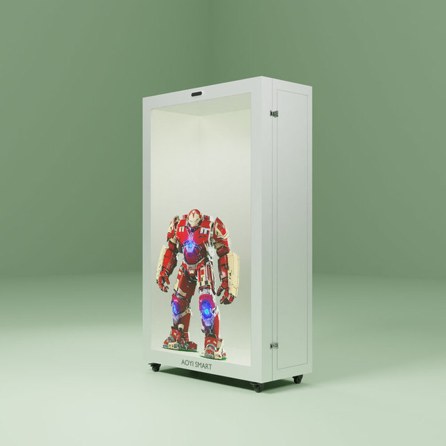 AOYI Hologram Cabinet with Transparent LCD Display for 3D Holographic Projection
