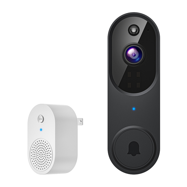 Video Doorbell Camera Wireless Voice Intercom Monitoring Wifi High-definition Night Vision Smart Doorbell Electronic cat Eye