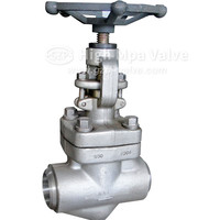 Vanne à boisseau sphérique en acier forgé à vis femelle ASTM A105 A105N A182 A336 F304 F304L F316 F316L F317L