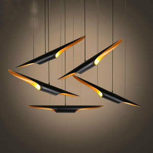 Lámpara <span class=keywords><strong>Colgante</strong></span> LED <span class=keywords><strong>Tubular</strong></span> de Metal de Diseño Industrial Moderno, Lámpara <span class=keywords><strong>Colgante</strong></span> de Arte de Hierro Industrial para Sala de Estar - Product Image 2