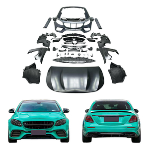 Nuevo Kit de Carrocería Sport63 para Modificación de Automóviles W213 2016-2020, Parachoques Delantero y Trasero, Alerón Lateral, Capó para Benz Clase E - Product Image 1