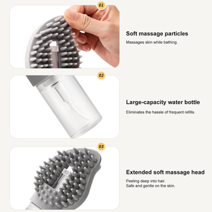Nouvelle Arrivée Brosse de Bain en Silicone pour Chien avec Distributeur, Brosse à Shampooing pour Animaux, Brosse de Lavage Moussante pour Douche, Brosse de Nettoyage pour Chien - Product Image 4