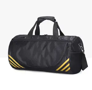 New OEM Outdoor Duffle Gym Bag Shoes Compartment Big Size Sports Travel Bag Travelling Bag For Men