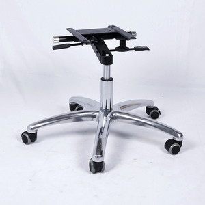 Furniture Accessories Parts Metal Aluminum Complete Swivel <strong>Office</strong> <strong>Chair</strong> <strong>Base</strong> for <strong>Chair</strong> Polished Aluminum Modern Carton Silver - Product Image 3