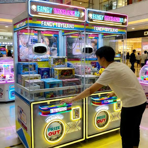 Máquina <span class=keywords><strong>de</strong></span> Regalos con <span class=keywords><strong>Monedas</strong></span> Inglesas, Venta al por Mayor <span class=keywords><strong>de</strong></span> Fábrica, Máquina <span class=keywords><strong>de</strong></span> Garras con Dos Patas y Dos Botones, Máquina <span class=keywords><strong>de</strong></span> Peluche, Máquina <span class=keywords><strong>de</strong></span> Atrapar Muñecos <span class=keywords><strong>de</strong></span> Arcade - Product Image 3