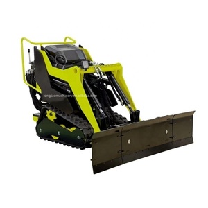 Hochwertiger CE EPA Mini Kompakt lader Kleiner Garten lader Ketten-Kompakt lader mit Holz greifer zum Verkauf - Product Image 6