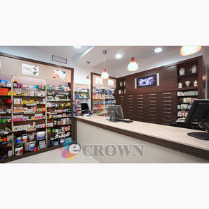 Drugstore <strong>Armoire</strong> Counter <strong>Pharmacy</strong> Cabinet Drugstore Shop showcase Cabinet for Mall showcase Shop Counter OEM - Product Image 3
