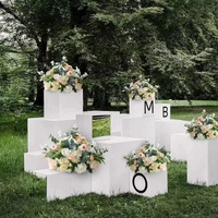 Bouquet de table en gros, roses artificielles colorées, plantes artificielles, fleurs artificielles pour la décoration de mariage, décoration de table