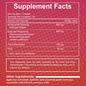 Groothandel Nad + Supplementen Nicotinamide Riboside Voor Volwassenen Gezondheidszorg Vitaminen Ondersteuning Op Maat Oem Anti-Aging - Product Image 3