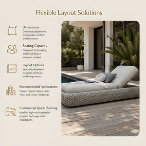 Chaise longue de <span class=keywords><strong>piscine</strong></span> d'<span class=keywords><strong>hôtel</strong></span> Chaises longues de villa Chaises de plage de station de vacances Chaises longues de <span class=keywords><strong>piscine</strong></span> Chaise longue de <span class=keywords><strong>piscine</strong></span> d'<span class=keywords><strong>hôtel</strong></span> Chaise longue extérieure de <span class=keywords><strong>piscine</strong></span> - Product Image 5